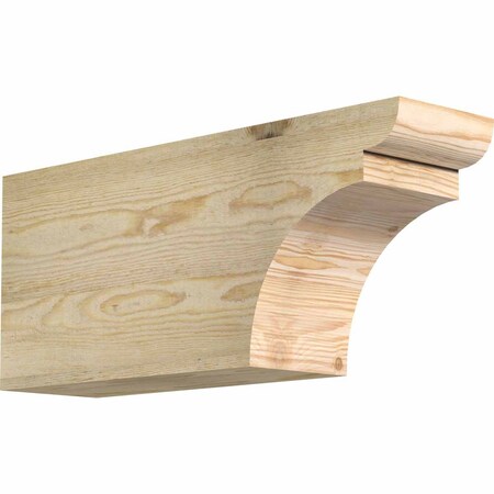 Ekena Millwork Yorktown Rough Sawn Rafter Tail, Douglas Fir, 6"W x 10"H x 24"L RFT06X10X24YOR00RDF